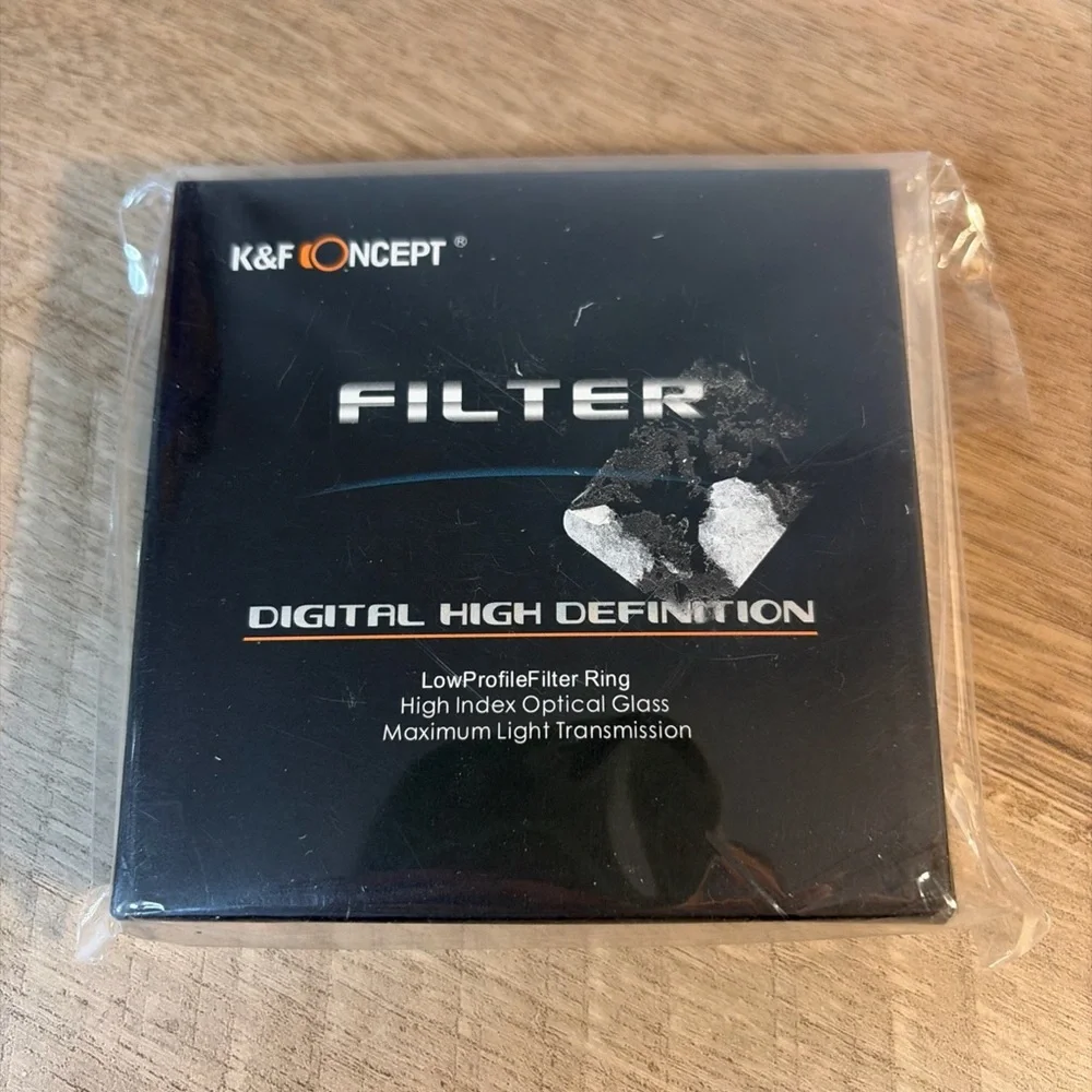 K&F Concept 77mm ND Black Digital High Definition Filter- New